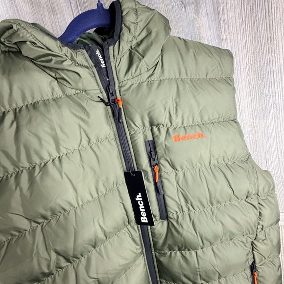 Bench Galban Hooded Puffer Vest - Picture 3 of 8